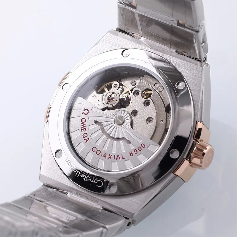 Omega Olive Dial Watch - Hình 2