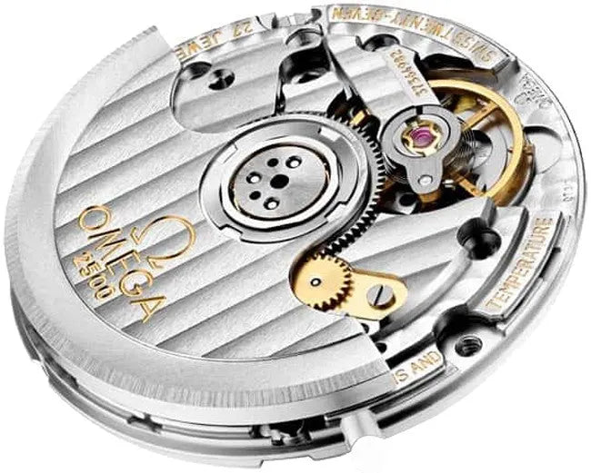 Omega Rose Gold Silver Dial - Hình 2