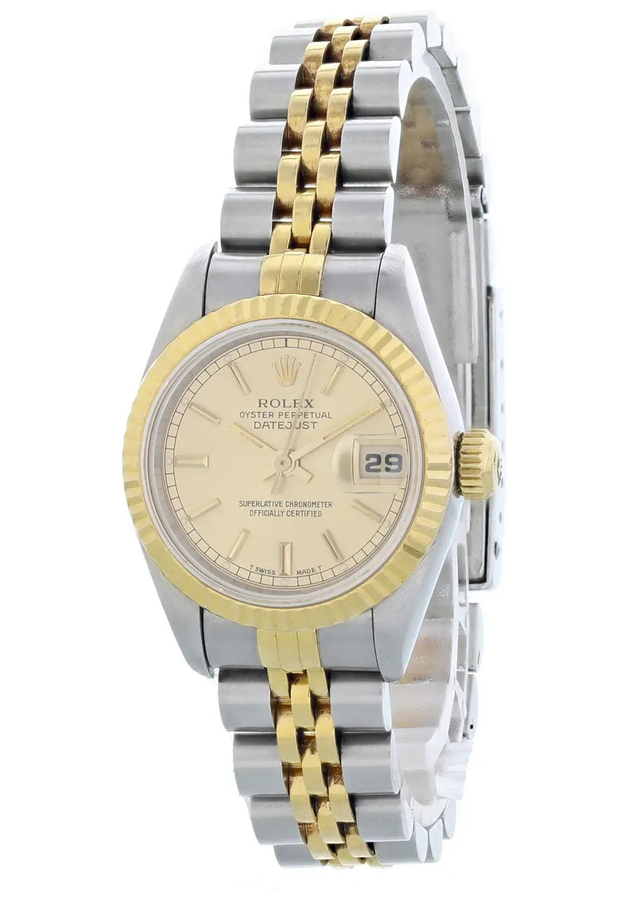 Rolex Two-Tone Champagne Ladies