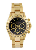 Rolex Daytona Gold Black